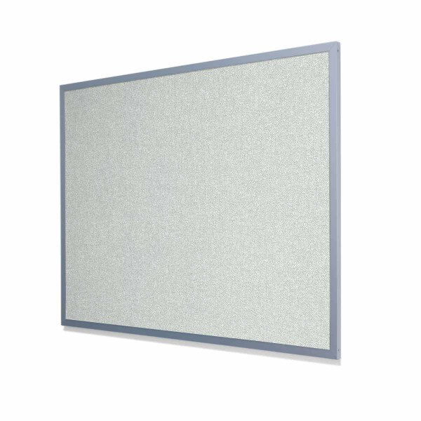Type II Woven Vinyl Koroseal Linden Winthrope Cork Board with Heavy Aluminum Frame